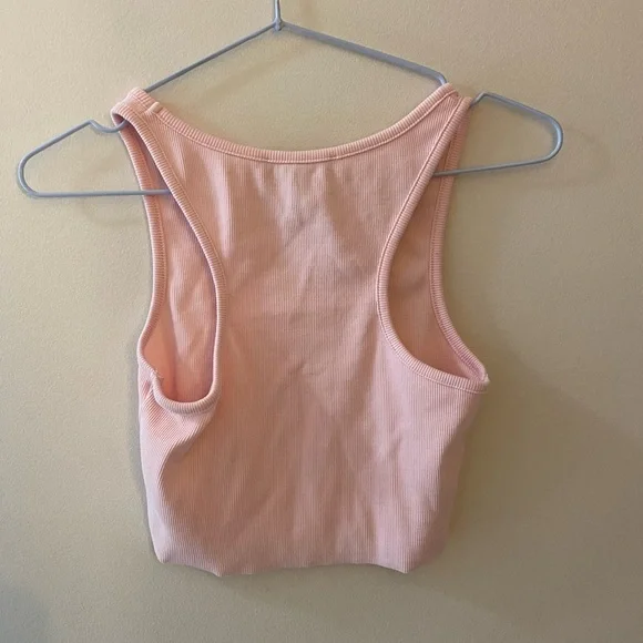 Forever 21 Pink Ribbed Tank Top - Picture 3 of 3
